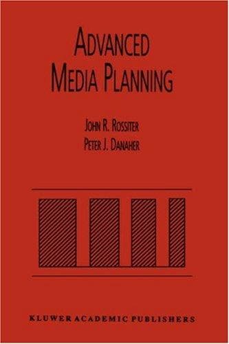 Tapa de Advanced media planning