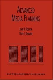 Tapa de Advanced media planning