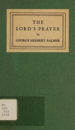 Tapa de The Lord's prayer