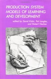 Tapa de Production system models of learning and development