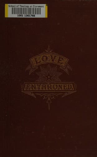 Tapa de Love enthroned