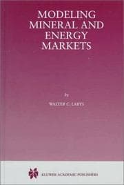 Tapa de Modeling mineral and energy markets