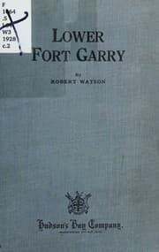 Tapa de Lower Fort Garry
