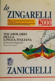 Tapa de Lo Zingarelli 2000