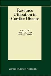 Tapa de Resource utilization in cardiac disease