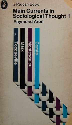Tapa de MAIN CURRENTS IN SOCIOLOGICAL THOUGHT. I
