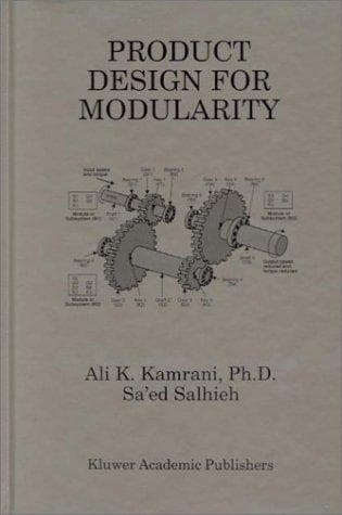 Tapa de Product Design for Modularity