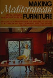 Tapa de Making Mediterranean Furniture