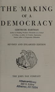 Tapa de The making of a democracy