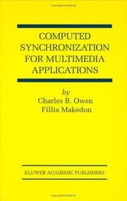 Tapa de Computed synchronization for multimedia applications