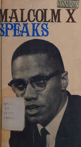 Tapa de Malcolm X Speaks