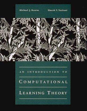 Tapa de An introduction to computational learning theory