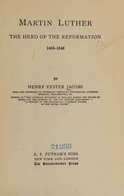 Tapa de MARTIN LUTHER the Hero of the Reformation 1483-1546