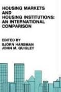 Tapa de Housing markets and housing institutions