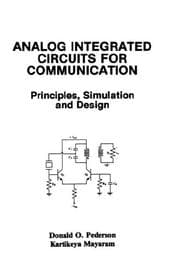 Tapa de Analog integrated circuits for communication