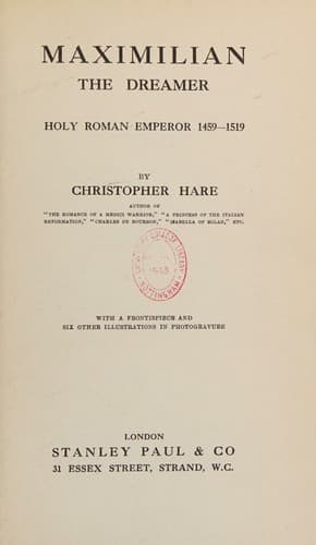Tapa de Maximilian The Dreamer