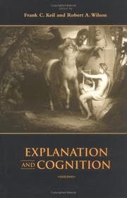 Tapa de Explanation and cognition