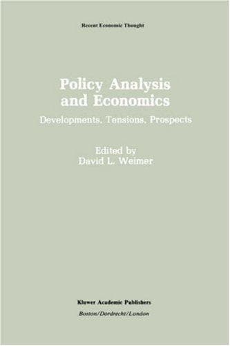 Tapa de Policy Analysis and Economics