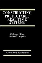 Tapa de Constructing predictable real time systems