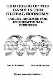 Tapa de The rules of the game in the global economy