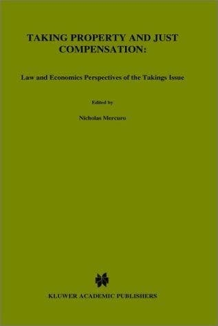Tapa de Taking property and just compensation
