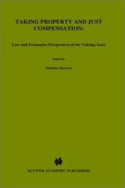 Tapa de Taking property and just compensation