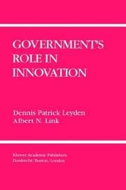 Tapa de Government's role in innovation