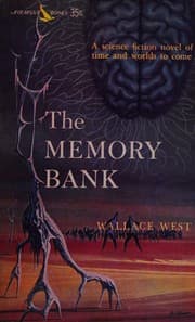 Tapa de Memory Bank a Science Fiction Novel of Time and Worlds to Come #SF1