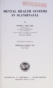 Tapa de Mental health systems in Scandinavia