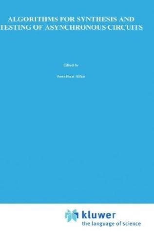 Tapa de Algorithms for synthesis and testing of asynchronous circuits