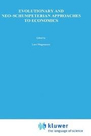 Tapa de Evolutionary and neo-Schumpeterian approaches to economics