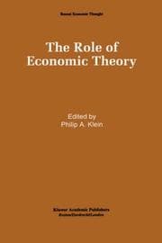 Tapa de The Role of economic theory