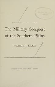 Tapa de The military conquest of the southern plains
