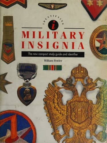 Tapa de Military insignia