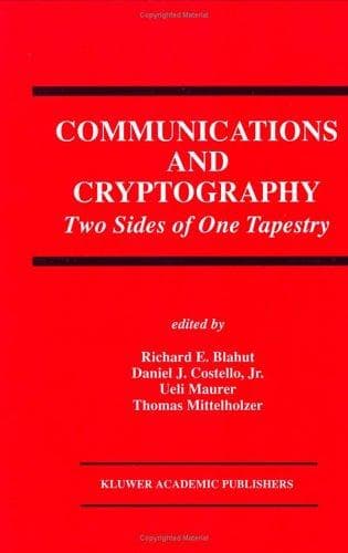 Tapa de Communications and Cryptography