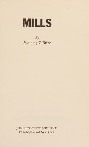 Tapa de Mills