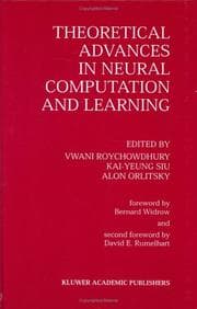 Tapa de Theoretical advances in neural computation and learning