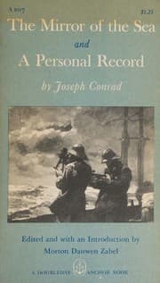 Tapa de The mirror of the sea, and A personal record