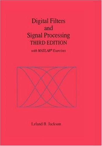 Tapa de Digital Filters and Signal Processing... with MATLAB Exercises