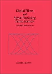 Tapa de Digital Filters and Signal Processing... with MATLAB Exercises