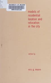 Tapa de Models of residential location and relocation in the city