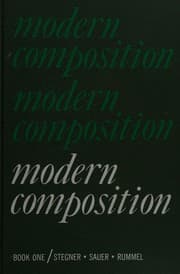 Tapa de Modern Composition Book 1