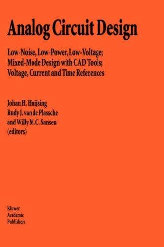 Tapa de Analog circuit design
