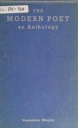 Tapa de The modern poet