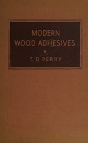 Tapa de Modern wood adhesives