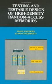 Tapa de Testing and testable design of high-density random-access memories