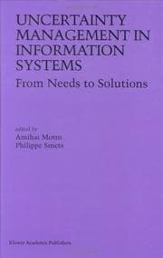 Tapa de Uncertainty management in information systems