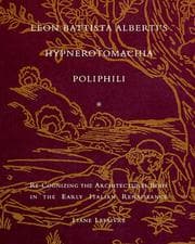 Tapa de Leon Battista Alberti's Hypnerotomachia Poliphili