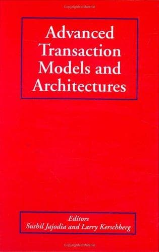 Tapa de Advanced transaction models and architectures