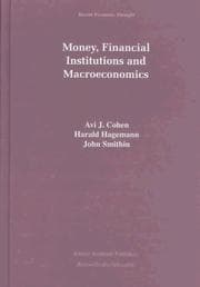 Tapa de Money, financial institutions, and macroeconomics